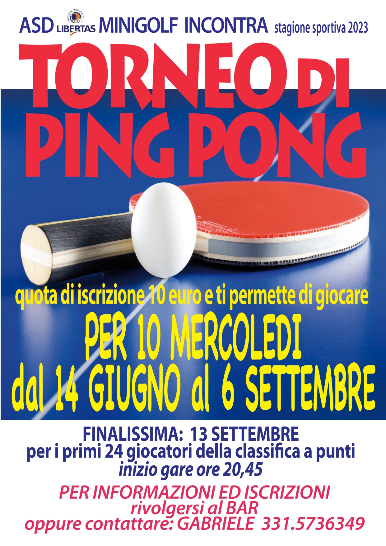 Torneo Ping Pong 2023